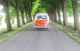 Touren met een Retrobus