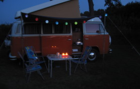 Slapen in het Volkswagen busje