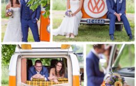 Uniek Trouwvervoer VW busje